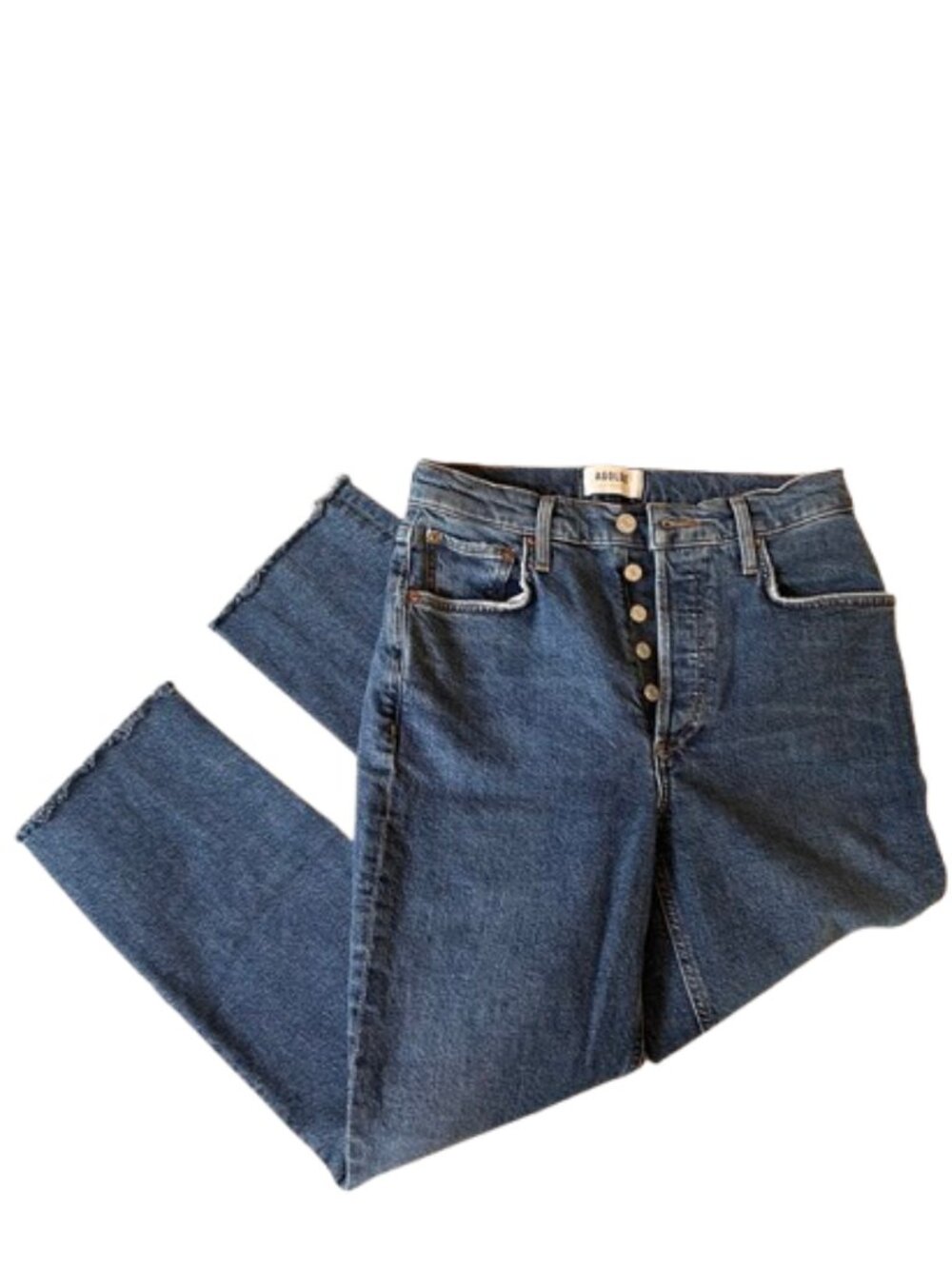 Agolde High-rise Straight Leg Jeans Size 26